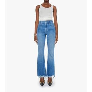 NEW MOTHER chomp bootcut jeans in chew toy